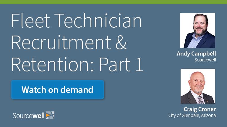 Fleet technician recruitment and retention