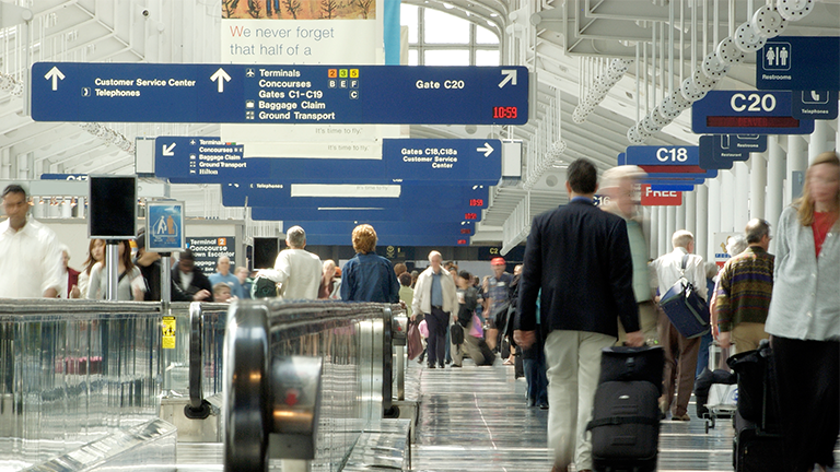 Passenger and crowd flow